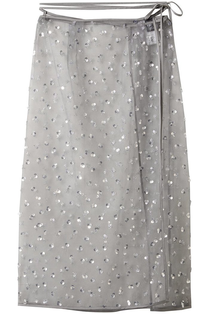 【プランク プロジェクト/PRANK PROJECT】のマルチエンブリッシュラップスカート / Multi-Embellished Wrap Skirt インテリア・キッズ・メンズ・レディースファッション・服の通販 founy(ファニー) https://founy.com/ ファッション Fashion レディースファッション Fashion for Women スカート Skirts ロングスカート Long Skirts / Maxi & Midi Skirts オーガンジー Organza Fabric スパンコール Sequins, Sequin Embellishment チュール Tulip, Tulip Motif ファブリック Fabric, Textile ラップ Wrap, Wrap Design ロング Long, Long-Length |ID: prp329100004550995 ipo3291000000032812896