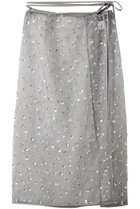 【プランク プロジェクト/PRANK PROJECT】のマルチエンブリッシュラップスカート / Multi-Embellished Wrap Skirt GRY(グレー)|ID: prp329100004550995 ipo3291000000032812897