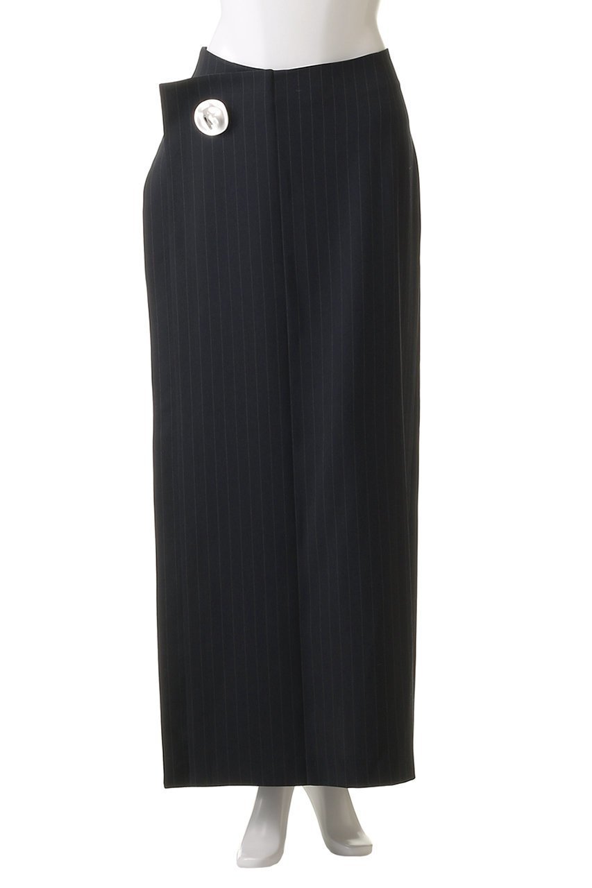 【プランク プロジェクト/PRANK PROJECT】のメタルモチーフローウエストスカート / Metal Motif Low Waist Skirt 人気、トレンドファッション・服の通販 founy(ファニー) ファッション Fashion レディースファッション Fashion for Women スカート Skirts ロングスカート Long Skirts / Maxi & Midi Skirts サテン Satin, Glossy Fabric ショルダー Shoulder, Shoulder Strap ストライプ Stripe, Striped Pattern ツイル Twist, Twisted Detail ドレープ Drape, Draping Fabric マキシ Maxi, Full Length メタル Metal, Metal Parts モチーフ Motif, Design Theme ロング Long, Long-Length ワンショル One Shoulder, Asymmetrical エレガント 上品 Elegant other-2|ID: prp329100004550996 ipo3291000000034423673