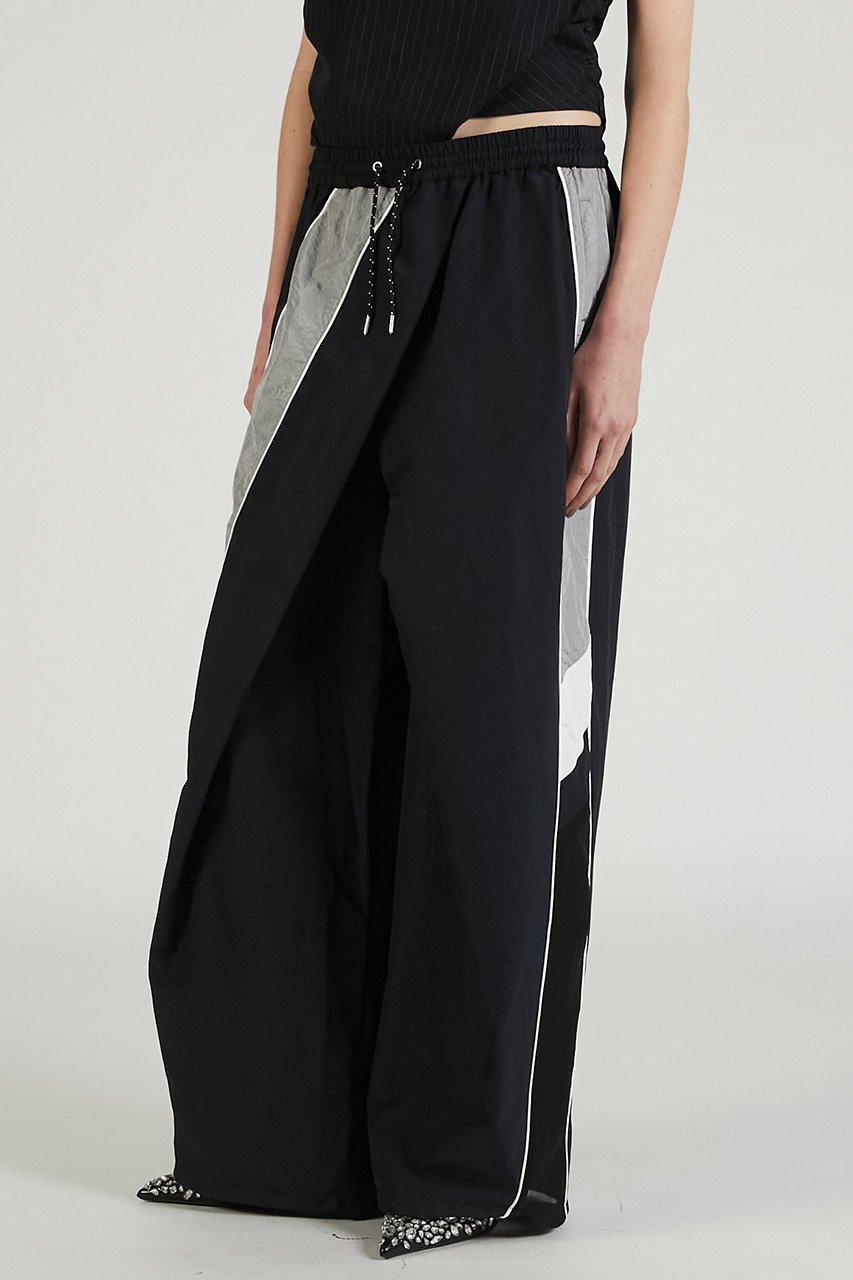 【プランク プロジェクト/PRANK PROJECT】のディフォームトラックパンツ / Deform Track Pants 人気、トレンドファッション・服の通販 founy(ファニー) 　ファッション　Fashion　レディースファッション　WOMEN　パンツ　Pants　おすすめ　Recommend　シルバー　Silver　タフタ　Taffeta　ドローストリング　Drawstring　メッシュ　Mesh　ワイド　Wide　NEW・新作・新着・新入荷　New Arrivals　軽量　Lightweight　other-4|ID: prp329100004550998 ipo3291000000032164180