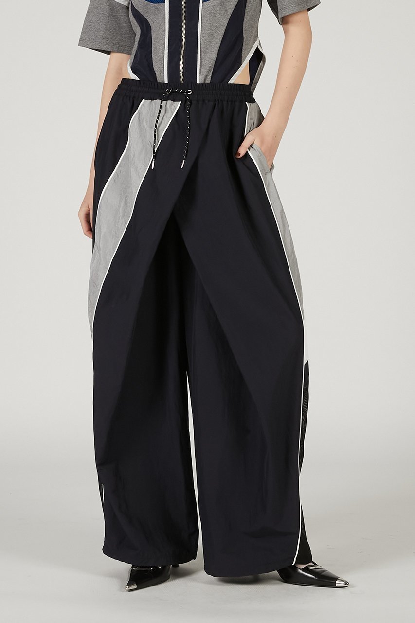 【プランク プロジェクト/PRANK PROJECT】のディフォームトラックパンツ / Deform Track Pants 人気、トレンドファッション・服の通販 founy(ファニー) 　ファッション　Fashion　レディースファッション　WOMEN　パンツ　Pants　おすすめ　Recommend　シルバー　Silver　タフタ　Taffeta　ドローストリング　Drawstring　メッシュ　Mesh　ワイド　Wide　NEW・新作・新着・新入荷　New Arrivals　軽量　Lightweight　other-7|ID: prp329100004550998 ipo3291000000032164183