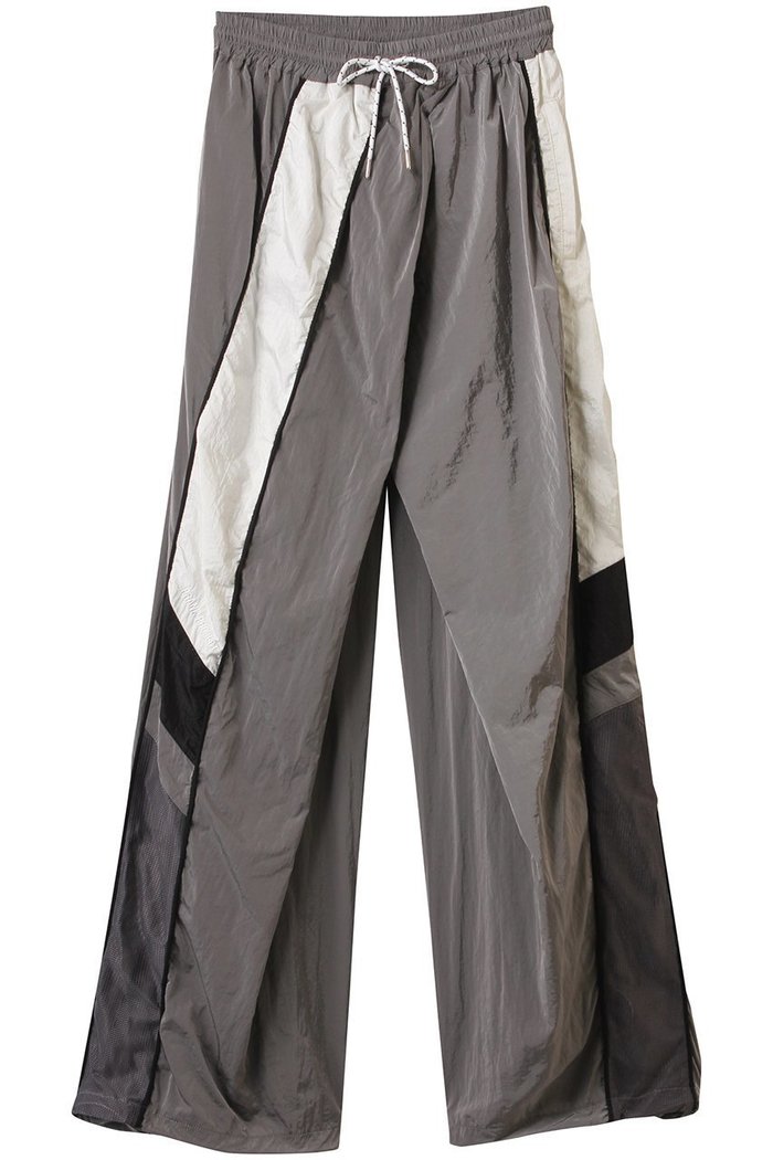 【プランク プロジェクト/PRANK PROJECT】のディフォームトラックパンツ / Deform Track Pants インテリア・キッズ・メンズ・レディースファッション・服の通販 founy(ファニー) https://founy.com/ ファッション Fashion レディースファッション Fashion for Women パンツ Pants & Trousers おすすめ Recommended / Our Picks シルバー Silver, Metallic Silver タフタ Taffeta, Structured Fabric ドローストリング Drawstring, Pull Cord メッシュ Mesh, Net Fabric ワイド Wide, Wide Fit 軽量 Lightweight, Ultra Light |ID: prp329100004550998 ipo3291000000035068640