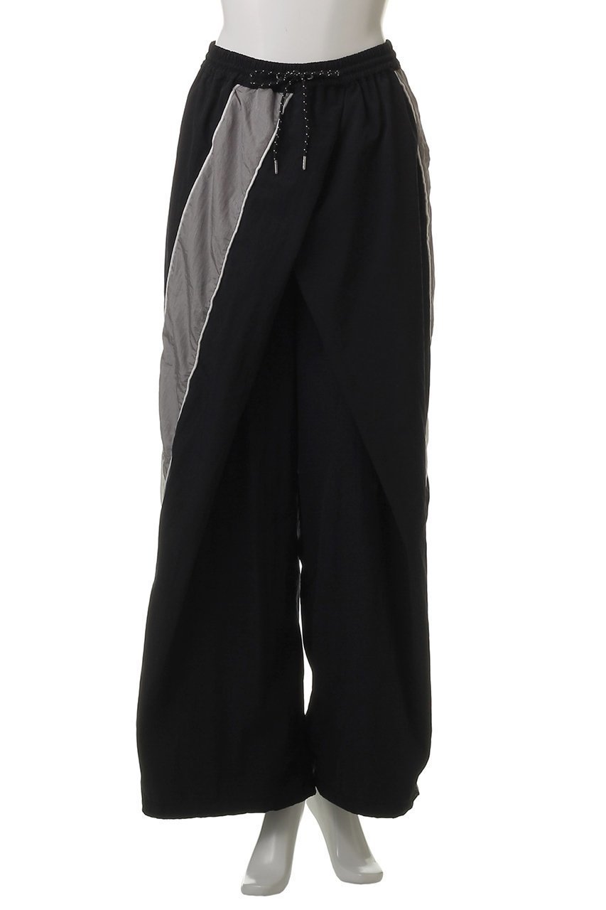 【プランク プロジェクト/PRANK PROJECT】のディフォームトラックパンツ / Deform Track Pants 人気、トレンドファッション・服の通販 founy(ファニー) 　ファッション　Fashion　レディースファッション　Fashion for Women　パンツ　Pants & Trousers　おすすめ　Recommended / Our Picks　シルバー　Silver, Metallic Silver　タフタ　Taffeta, Structured Fabric　ドローストリング　Drawstring, Pull Cord　メッシュ　Mesh, Net Fabric　ワイド　Wide, Wide Fit　軽量　Lightweight, Ultra Light　other-2|ID: prp329100004550998 ipo3291000000035068645