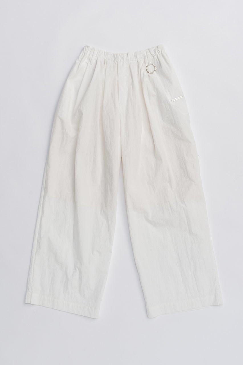 【プランク プロジェクト/PRANK PROJECT】のワイドギャザーパンツ / Wide Gathered Pants インテリア・キッズ・メンズ・レディースファッション・服の通販 founy(ファニー) 　ファッション　Fashion　レディースファッション　WOMEN　パンツ　Pants　シンプル　Simple　タイプライター　Typewriter　フォルム　Form　リラックス　Relax　ワイド　Wide　エレガント 上品　Elegant　NEW・新作・新着・新入荷　New Arrivals　WHT(ホワイト)|ID: prp329100004551000 ipo3291000000032164205