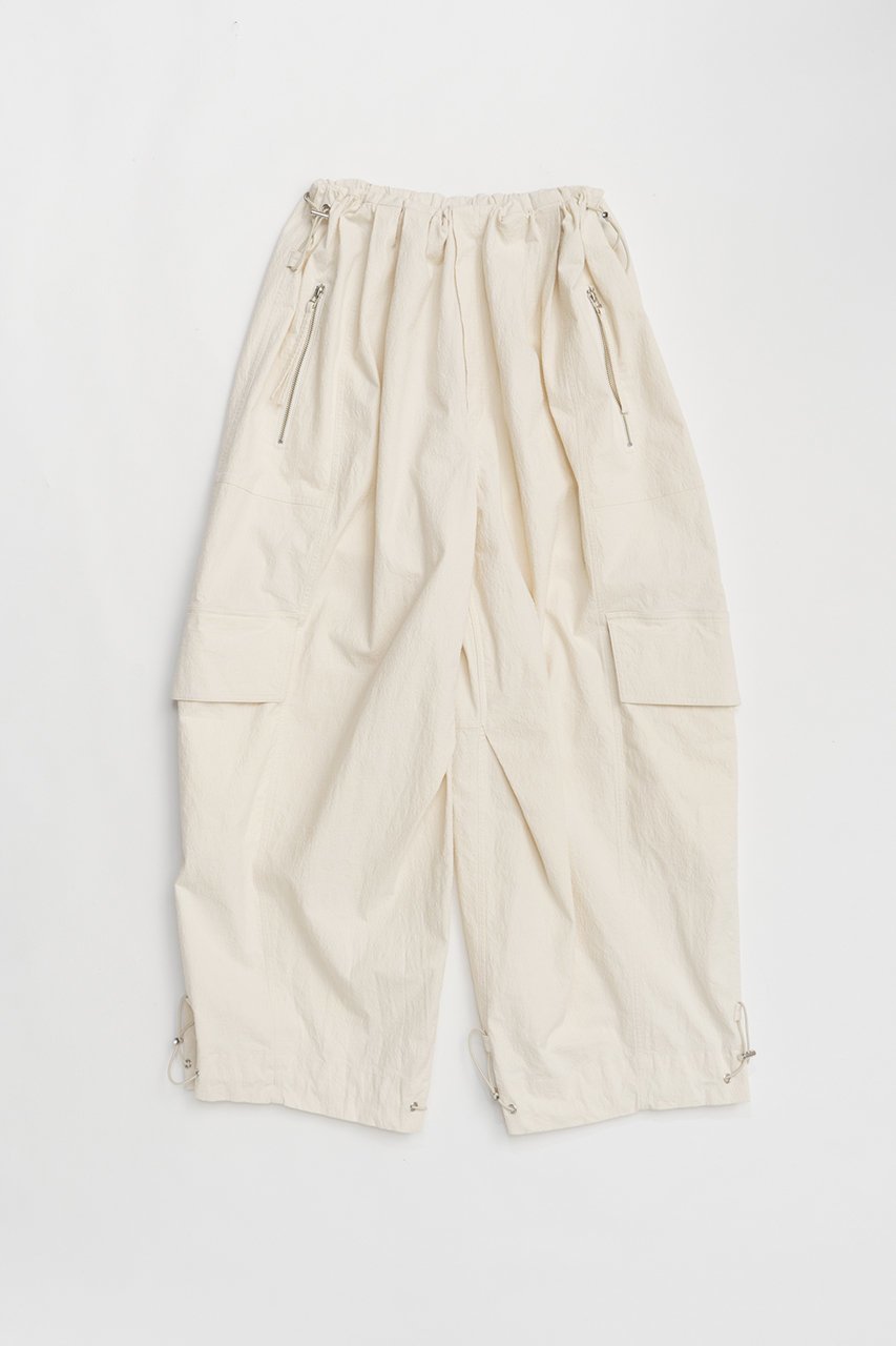 【プランク プロジェクト/PRANK PROJECT】のワッシャーリップストップボリュームカーゴパンツ / Washer Ripstop Volume Cargo Pants インテリア・キッズ・メンズ・レディースファッション・服の通販 founy(ファニー) 　ファッション　Fashion　レディースファッション　WOMEN　パンツ　Pants　おすすめ　Recommend　カーゴパンツ　Cargo Pants　コンパクト　Compact　フラップ　Flap　メタル　Metal　NEW・新作・新着・新入荷　New Arrivals　WHT(ホワイト)|ID: prp329100004551001 ipo3291000000032164224