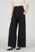 【プランク プロジェクト/PRANK PROJECT】のスーパーハイウエストバッグヘムファスナーデニム / Super High Waist Back Hem Zipper Denim NVY(ネイビー)|ID: prp329100004551002 ipo3291000000032164239