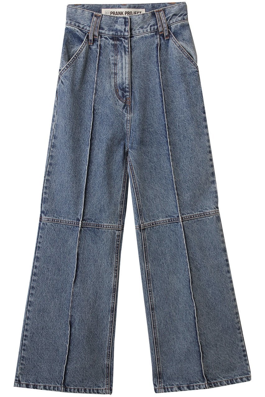 【プランク プロジェクト/PRANK PROJECT】のスーパーハイウエストバッグヘムファスナーデニム / Super High Waist Back Hem Zipper Denim 人気、トレンドファッション・服の通販 founy(ファニー) 　ファッション　Fashion　レディースファッション　Fashion for Women　パンツ　Pants & Trousers　デニムパンツ・ジーンズ・美脚デニム　Denim Jeans & Pants　おすすめ　Recommended / Our Picks　デニム　Denim, Jeans Material　フロント　Front, Front Design　 other-1|ID: prp329100004551002 ipo3291000000035068472