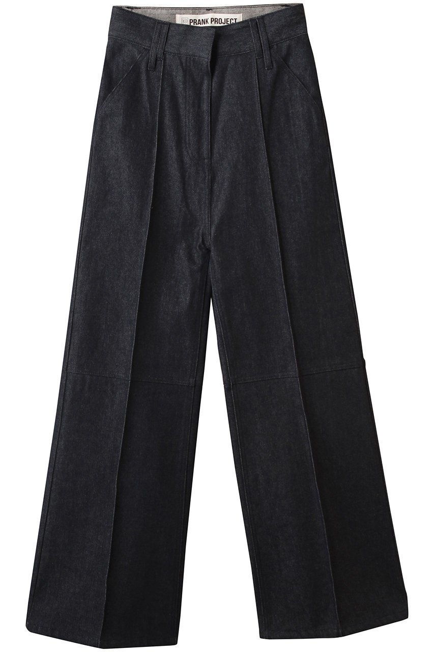 【プランク プロジェクト/PRANK PROJECT】のスーパーハイウエストバッグヘムファスナーデニム / Super High Waist Back Hem Zipper Denim インテリア・キッズ・メンズ・レディースファッション・服の通販 founy(ファニー) 　ファッション　Fashion　レディースファッション　Fashion for Women　パンツ　Pants & Trousers　デニムパンツ・ジーンズ・美脚デニム　Denim Jeans & Pants　おすすめ　Recommended / Our Picks　デニム　Denim, Jeans Material　フロント　Front, Front Design　NVY(ネイビー)|ID: prp329100004551002 ipo3291000000035068475
