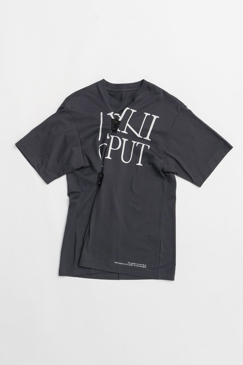 【プランク プロジェクト/PRANK PROJECT】のツイストロゴトップ / Twisted Logo Top 人気、トレンドファッション・服の通販 founy(ファニー) 　ファッション　Fashion　レディースファッション　WOMEN　トップス・カットソー　Tops/Tshirt　シャツ/ブラウス　Shirts/Blouses　ロング / Tシャツ　T-Shirts　カットソー　Cut and Sewn　アシンメトリー　Asymmetry　グラフィック　Graphic　シェイプ　Shape　ショート　Short　スリーブ　Sleeve　ボトム　Bottom　ワイド　Wide　NEW・新作・新着・新入荷　New Arrivals　 other-1|ID: prp329100004551004 ipo3291000000032164269