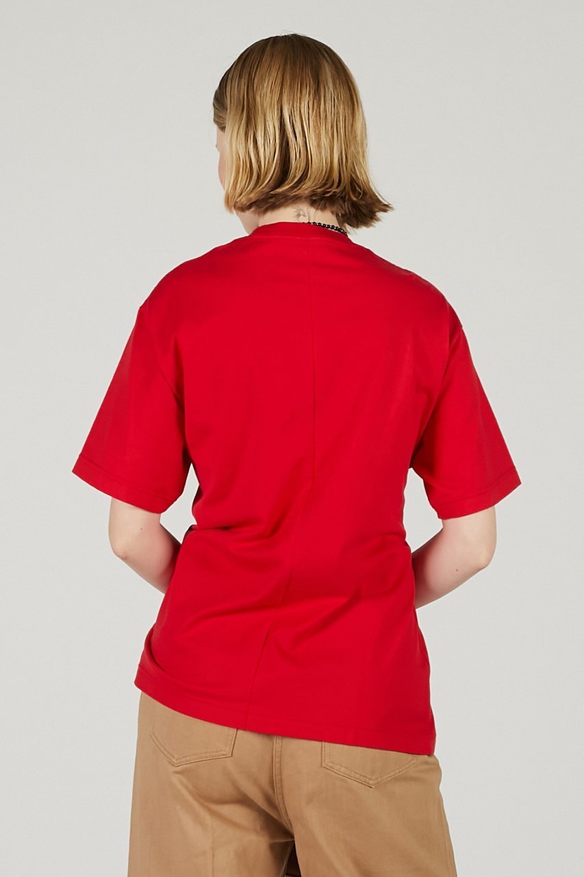 【プランク プロジェクト/PRANK PROJECT】のツイストロゴトップ / Twisted Logo Top 人気、トレンドファッション・服の通販 founy(ファニー) 　ファッション　Fashion　レディースファッション　WOMEN　トップス・カットソー　Tops/Tshirt　シャツ/ブラウス　Shirts/Blouses　ロング / Tシャツ　T-Shirts　カットソー　Cut and Sewn　アシンメトリー　Asymmetry　グラフィック　Graphic　シェイプ　Shape　ショート　Short　スリーブ　Sleeve　ボトム　Bottom　ワイド　Wide　NEW・新作・新着・新入荷　New Arrivals　other-6|ID: prp329100004551004 ipo3291000000032164279