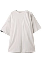 【プランク プロジェクト/PRANK PROJECT】のレイヤードツイストオーバートップ / Layered Twist Over Top 人気、トレンドファッション・服の通販 founy(ファニー) ファッション Fashion レディースファッション Fashion for Women トップス・カットソー Cut & Sew Tops シャツ・ブラウス・オフィスカジュアル Elegant Blouses & Button-Ups ロングTシャツ・Tシャツ Longline T-Shirts & Tees カットソー・ベーシックTシャツ Cut-and-Sewn Tops / Stretch Tees & Basics おすすめ Recommended / Our Picks アシンメトリー Asymmetrical Style ショート Short, Short Length スリーブ Sleeve, Long Sleeve / Short Sleeve デニム Denim, Jeans Material バランス Balance, Style Balance ワイド Wide, Wide Fit エレガント 上品 Elegant thumbnail WHT(ホワイト)|ID: prp329100004551007 ipo3291000000034421038