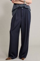 【ブリル/BRILL】のジョーゼットイージーパンツ ネイビー|ID: prp329100004551010 ipo3291000000036064596