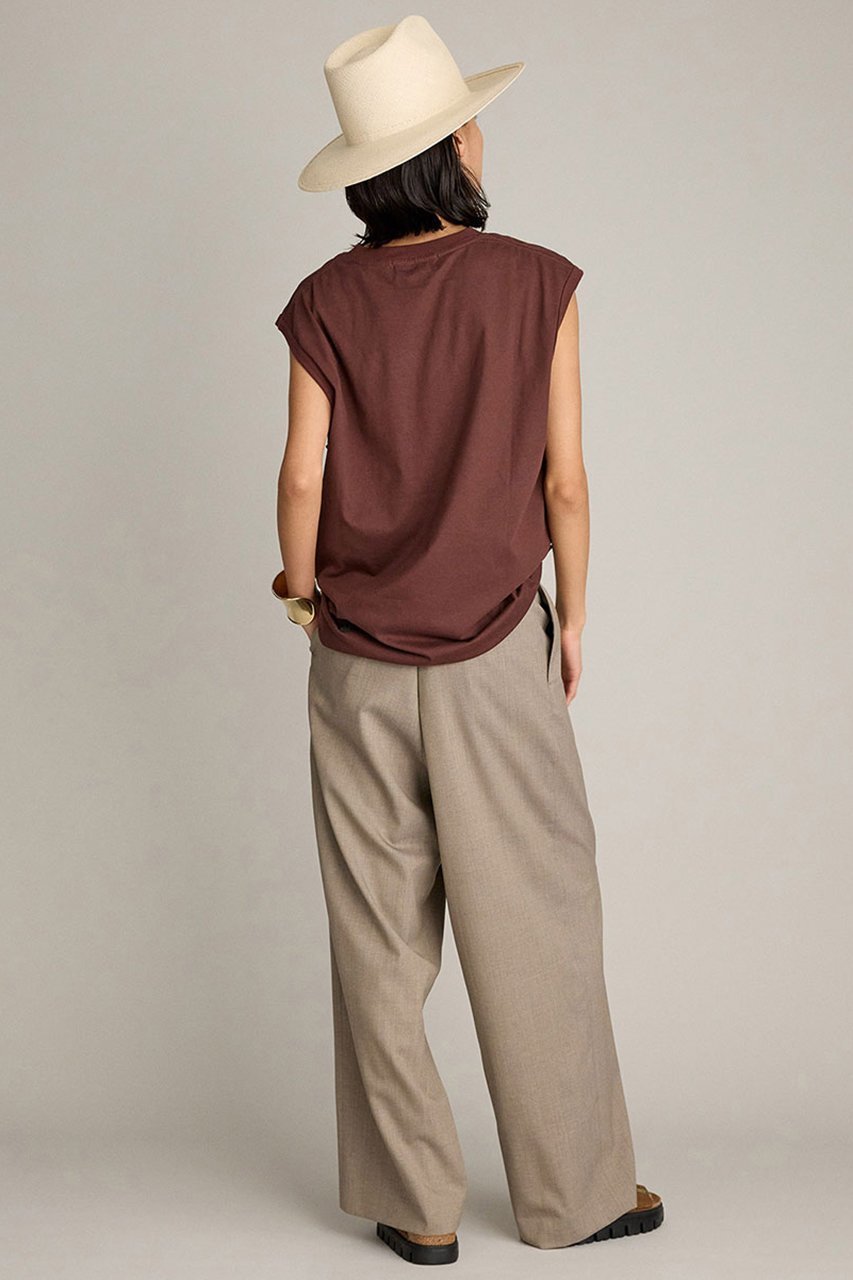 【ブリル/BRILL】のJ.J. mercerノースリーブ 人気、トレンドファッション・服の通販 founy(ファニー) 　ファッション　Fashion　レディースファッション　Fashion for Women　トップス・カットソー　Cut & Sew Tops　キャミソール&ノースリーブ　Camisoles & Sleeveless Tops　シャツ・ブラウス・オフィスカジュアル　Elegant Blouses & Button-Ups　ロングTシャツ・Tシャツ　Longline T-Shirts & Tees　カットソー・ベーシックTシャツ　Cut-and-Sewn Tops / Stretch Tees & Basics　インナー　Innerwear　キャミソール　Camisole, Spaghetti Strap Top　タンク　Tank Top, Sleeveless Top　ノースリーブ　Sleeveless, No-Sleeve　プリント　Print, Printed Pattern　ヴィンテージ　Vintage Style　再入荷　Restock / Back in Stock　other-7|ID: prp329100004551011 ipo3291000000032164372