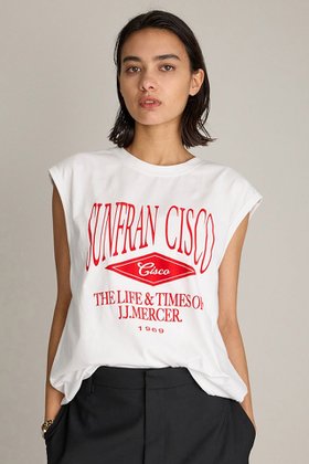 【ブリル/BRILL】 J.J. mercerノースリーブ人気、トレンドファッション・服の通販 founy(ファニー) ファッション Fashion レディースファッション Fashion for Women トップス・カットソー Cut & Sew Tops キャミソール&ノースリーブ Camisoles & Sleeveless Tops シャツ・ブラウス・オフィスカジュアル Elegant Blouses & Button-Ups ロングTシャツ・Tシャツ Longline T-Shirts & Tees カットソー・ベーシックTシャツ Cut-and-Sewn Tops / Stretch Tees & Basics インナー Innerwear キャミソール Camisole, Spaghetti Strap Top タンク Tank Top, Sleeveless Top ノースリーブ Sleeveless, No-Sleeve プリント Print, Printed Pattern ヴィンテージ Vintage Style |ID:prp329100004551011