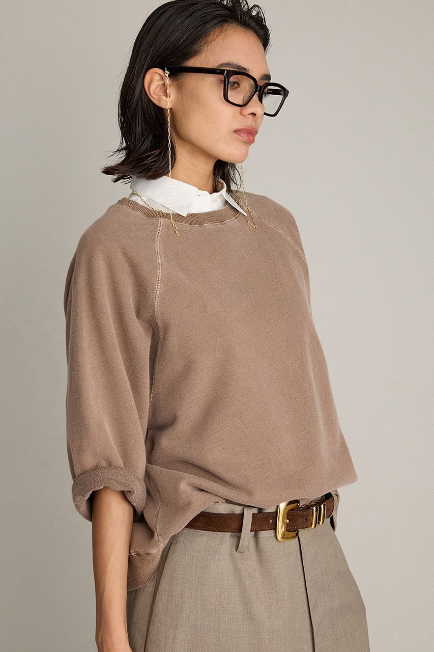 【ブリル/BRILL】のJ.J. mercer半袖スウェット 人気、トレンドファッション・服の通販 founy(ファニー) 　ファッション　Fashion　レディースファッション　WOMEN　トップス・カットソー　Tops/Tshirt　シャツ/ブラウス　Shirts/Blouses　パーカ　Sweats　ロング / Tシャツ　T-Shirts　スウェット　Sweat　カットソー　Cut and Sewn　カットオフ　Cut Off　スウェット　Sweat　プリント　Print　ロング　Long　ヴィンテージ　Vintage　別注　Special Order　半袖　Short Sleeve　NEW・新作・新着・新入荷　New Arrivals　other-2|ID: prp329100004551012 ipo3291000000032164382
