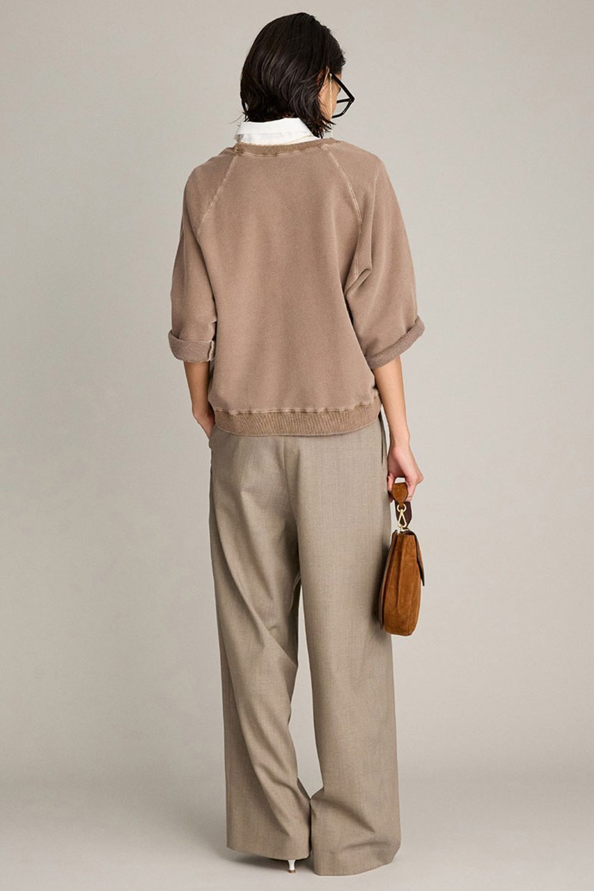 【ブリル/BRILL】のJ.J. mercer半袖スウェット 人気、トレンドファッション・服の通販 founy(ファニー) 　ファッション　Fashion　レディースファッション　WOMEN　トップス・カットソー　Tops/Tshirt　シャツ/ブラウス　Shirts/Blouses　パーカ　Sweats　ロング / Tシャツ　T-Shirts　スウェット　Sweat　カットソー　Cut and Sewn　カットオフ　Cut Off　スウェット　Sweat　プリント　Print　ロング　Long　ヴィンテージ　Vintage　別注　Special Order　半袖　Short Sleeve　NEW・新作・新着・新入荷　New Arrivals　other-6|ID: prp329100004551012 ipo3291000000032164387