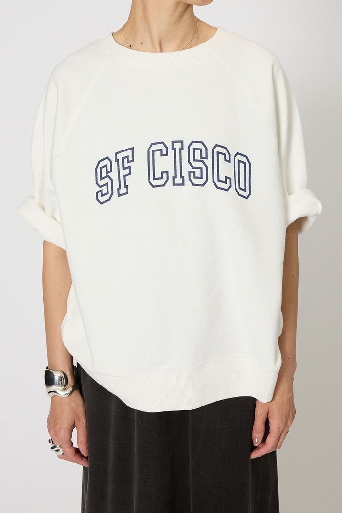 【ブリル/BRILL】のJ.J. mercer半袖スウェット インテリア・キッズ・メンズ・レディースファッション・服の通販 founy(ファニー) https://founy.com/ ファッション Fashion レディースファッション Fashion for Women トップス・カットソー Cut & Sew Tops シャツ・ブラウス・オフィスカジュアル Elegant Blouses & Button-Ups レディースパーカー・カジュアルフーディー Casual Hoodies & Sweatshirts ロングTシャツ・Tシャツ Longline T-Shirts & Tees スウェット・クルーネックトップス Sweatshirts & Crewnecks / Relaxed Fit Sweat Tops カットソー・ベーシックTシャツ Cut-and-Sewn Tops / Stretch Tees & Basics カットオフ Cut-Off Design スウェット / スエット Sweatshirt, Sweatwear プリント Print, Printed Pattern ロング Long, Long-Length ヴィンテージ Vintage Style 別注 Limited Edition, Custom Order 半袖 Short Sleeve, Half Sleeve |ID: prp329100004551012 ipo3291000000035474928