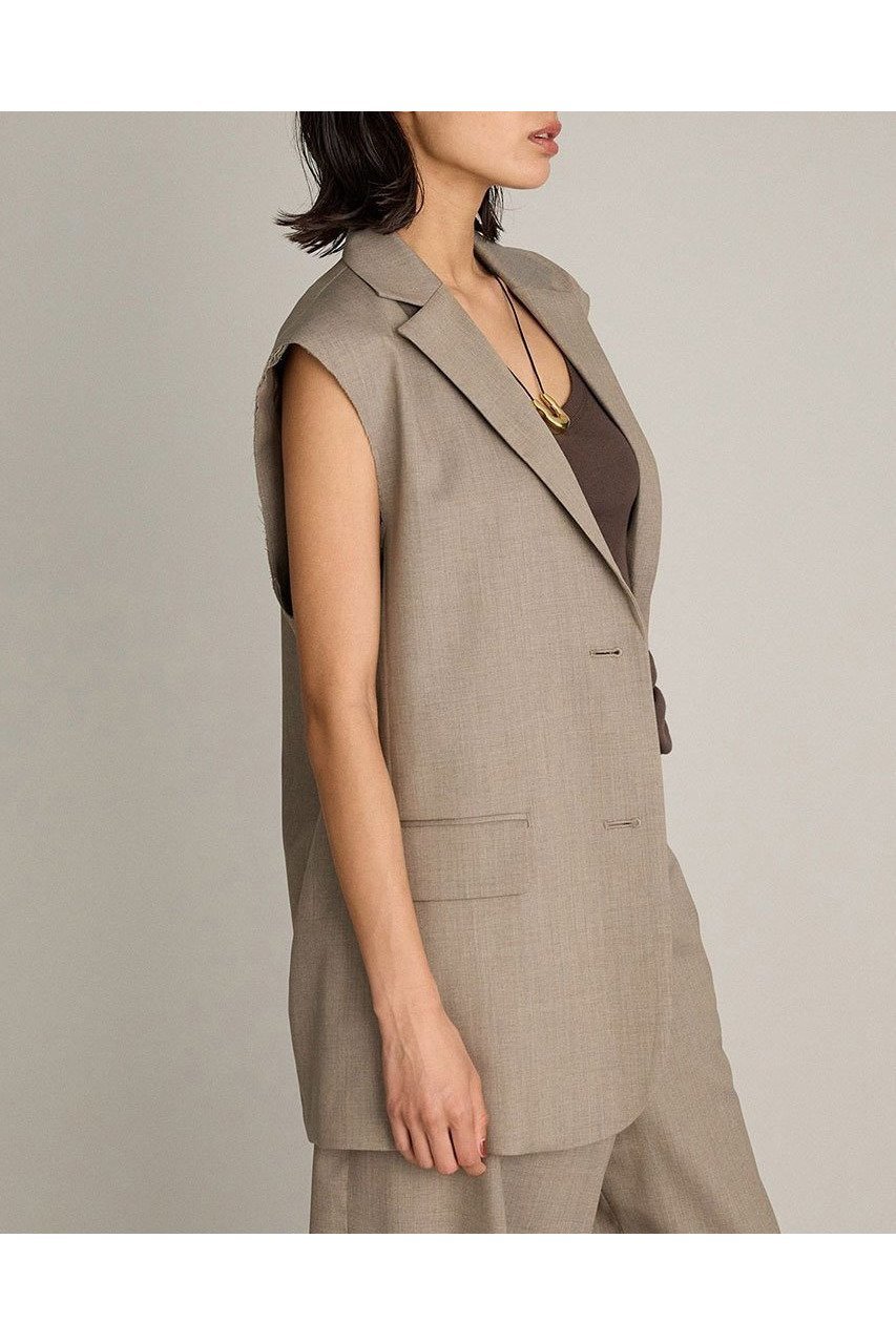 【ブリル/BRILL】のテーラージレ 人気、トレンドファッション・服の通販 founy(ファニー) 　ファッション　Fashion　レディースファッション　WOMEN　アウター　Coat Outerwear　ジャケット　Jackets　アウトドア　Outdoor　ジャケット　Jacket　スポーツ　Sports　バランス　Balance　ベスト　Vest　リメイク　Remake　NEW・新作・新着・新入荷　New Arrivals　other-2|ID: prp329100004551014 ipo3291000000032164413