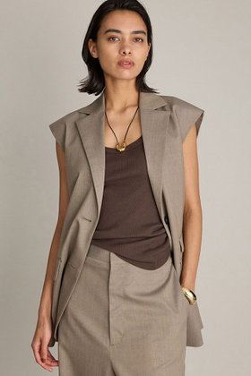 【ブリル/BRILL】のテーラージレ 人気、トレンドファッション・服の通販 founy(ファニー) ファッション Fashion レディースファッション Fashion for Women アウター Coat / Outerwear Collection レディースジャケット・軽アウター Jackets アウトドア Outdoor Clothing ジャケット Jacket, Outerwear スポーツ Sports, Activewear バランス Balance, Style Balance ベスト Vest, Waistcoat リメイク Remake, Reconstructed |ID:prp329100004551014