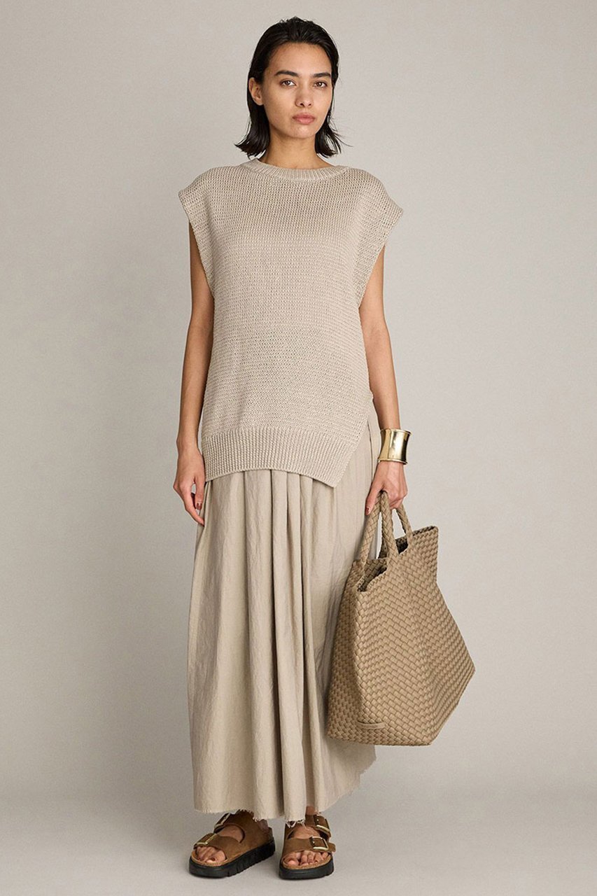 【ブリル/BRILL】のリリノースリプルオーバー 人気、トレンドファッション・服の通販 founy(ファニー) ファッション Fashion レディースファッション Fashion for Women トップス・カットソー Cut & Sew Tops ニット Knit Tops & Sweaters カジュアルプルオーバー・ニットトップス Pullovers & Knit Tops / Casual Pullovers シルケット Silket, Silky Cotton シンプル Simple, Minimal スリット Slit, Slit Detail ノースリーブ Sleeveless, No-Sleeve パターン Pattern, Design Print エレガント 上品 Elegant other-5|ID: prp329100004551015 ipo3291000000036017287