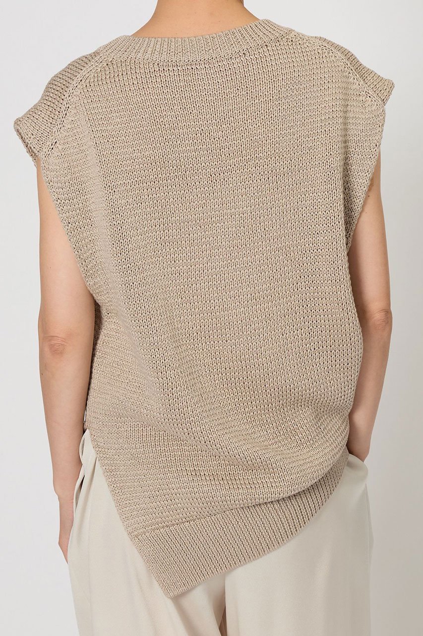 【ブリル/BRILL】のリリノースリプルオーバー 人気、トレンドファッション・服の通販 founy(ファニー) ファッション Fashion レディースファッション Fashion for Women トップス・カットソー Cut & Sew Tops ニット Knit Tops & Sweaters カジュアルプルオーバー・ニットトップス Pullovers & Knit Tops / Casual Pullovers シルケット Silket, Silky Cotton シンプル Simple, Minimal スリット Slit, Slit Detail ノースリーブ Sleeveless, No-Sleeve パターン Pattern, Design Print エレガント 上品 Elegant other-8|ID: prp329100004551015 ipo3291000000036017290