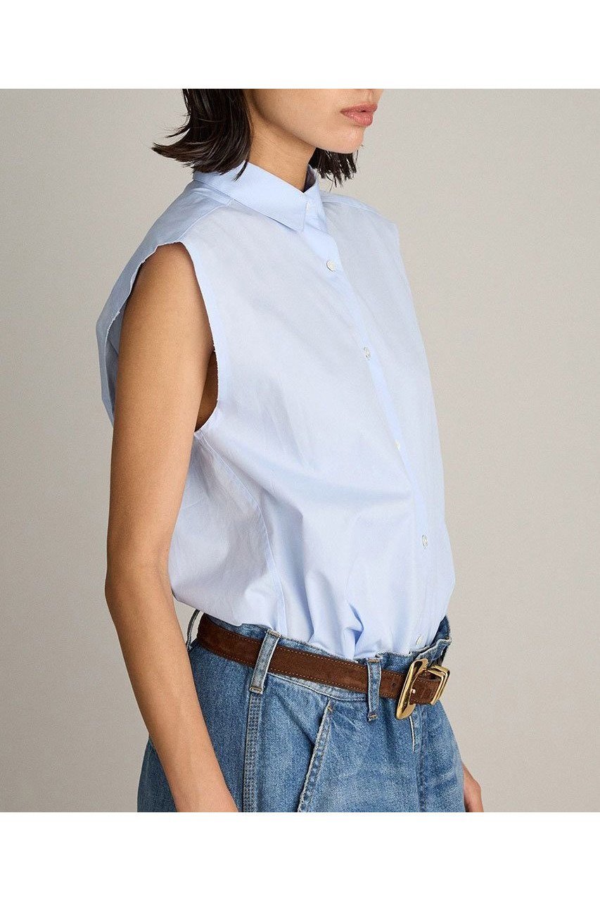 【ブリル/BRILL】のノースリーブシャツ 人気、トレンドファッション・服の通販 founy(ファニー) 　ファッション　Fashion　レディースファッション　WOMEN　トップス・カットソー　Tops/Tshirt　キャミソール / ノースリーブ　No Sleeves　シャツ/ブラウス　Shirts/Blouses　ノースリーブ　No Sleeve　ブロード　Broad　エレガント 上品　Elegant　NEW・新作・新着・新入荷　New Arrivals　other-2|ID: prp329100004551016 ipo3291000000032164443