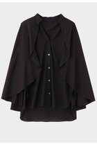【ル フィル/LE PHIL】のシアーケープブラウス 人気、トレンドファッション・服の通販 founy(ファニー) ファッション Fashion レディースファッション WOMEN トップス・カットソー Tops/Tshirt シャツ/ブラウス Shirts/Blouses クラシック Classic シアー Sheer シンプル Simple スタンダード Standard スリーブ Sleeve ロング Long NEW・新作・新着・新入荷 New Arrivals thumbnail ブラック|ID: prp329100004551020 ipo3291000000032164472