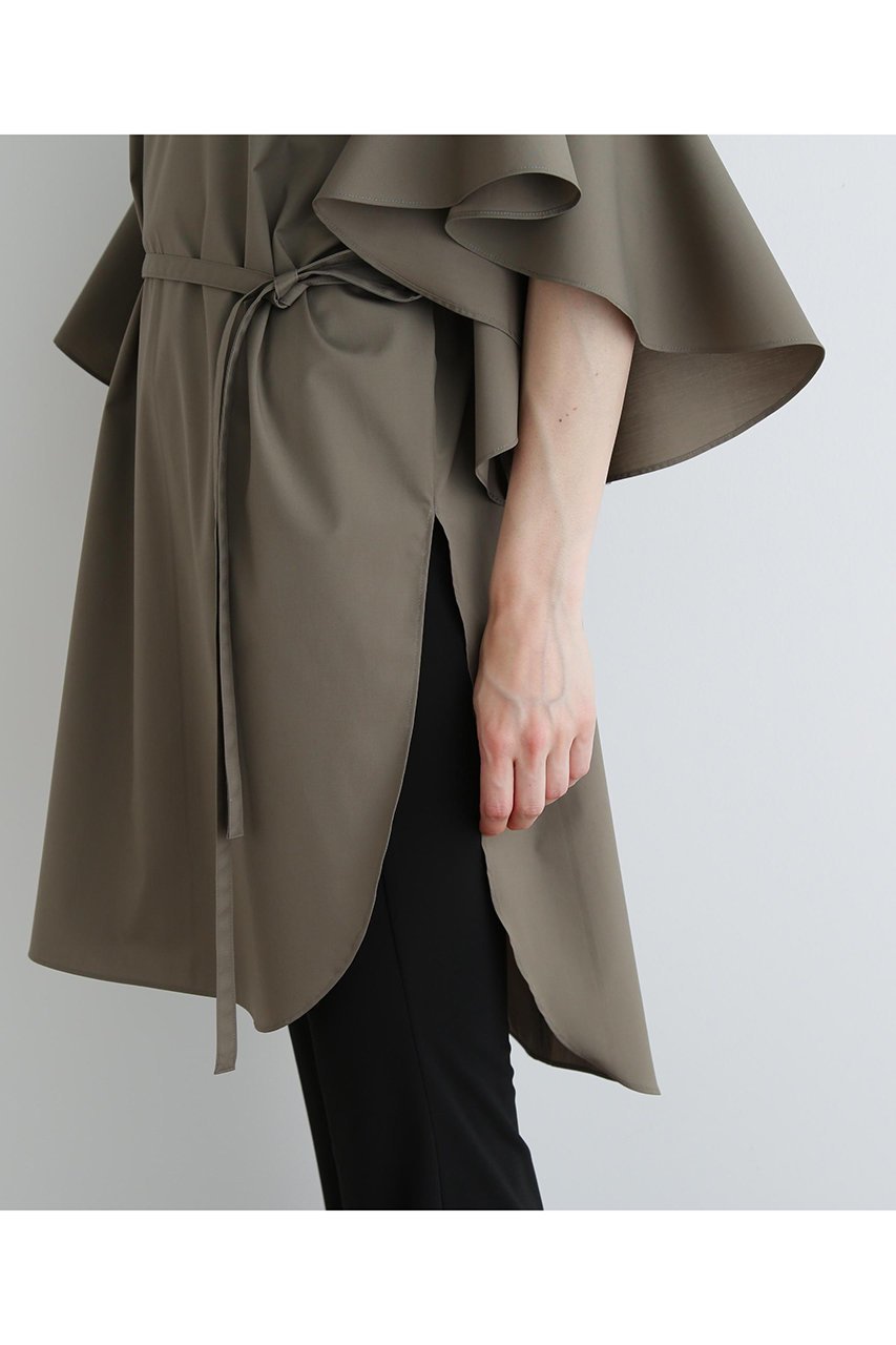 【ル フィル/LE PHIL】のラッフルスリーブロングブラウス 人気、トレンドファッション・服の通販 founy(ファニー) ファッション Fashion レディースファッション Fashion for Women トップス・カットソー Cut & Sew Tops シャツ・ブラウス・オフィスカジュアル Elegant Blouses & Button-Ups オケージョン Occasion Wear ショート Short, Short Length スタンダード Standard, Basic スリーブ Sleeve, Long Sleeve / Short Sleeve ラッフル Ruffle, Frill ロング Long, Long-Length 夏 Summer other-6|ID: prp329100004551021 ipo3291000000036235649