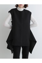 【ル フィル/LE PHIL】のマトラッセトリプルクロスヘムジレ 人気、トレンドファッション・服の通販 founy(ファニー) ファッション Fashion レディースファッション WOMEN アウター Coat Outerwear ジャケット Jackets ジャケット Jacket スタンダード Standard ベスト Vest 定番 Standard NEW・新作・新着・新入荷 New Arrivals thumbnail ブラック|ID: prp329100004551022 ipo3291000000032164482