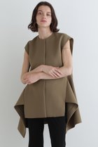 【ル フィル/LE PHIL】のマトラッセトリプルクロスヘムジレ カーキ|ID: prp329100004551022 ipo3291000000035699898