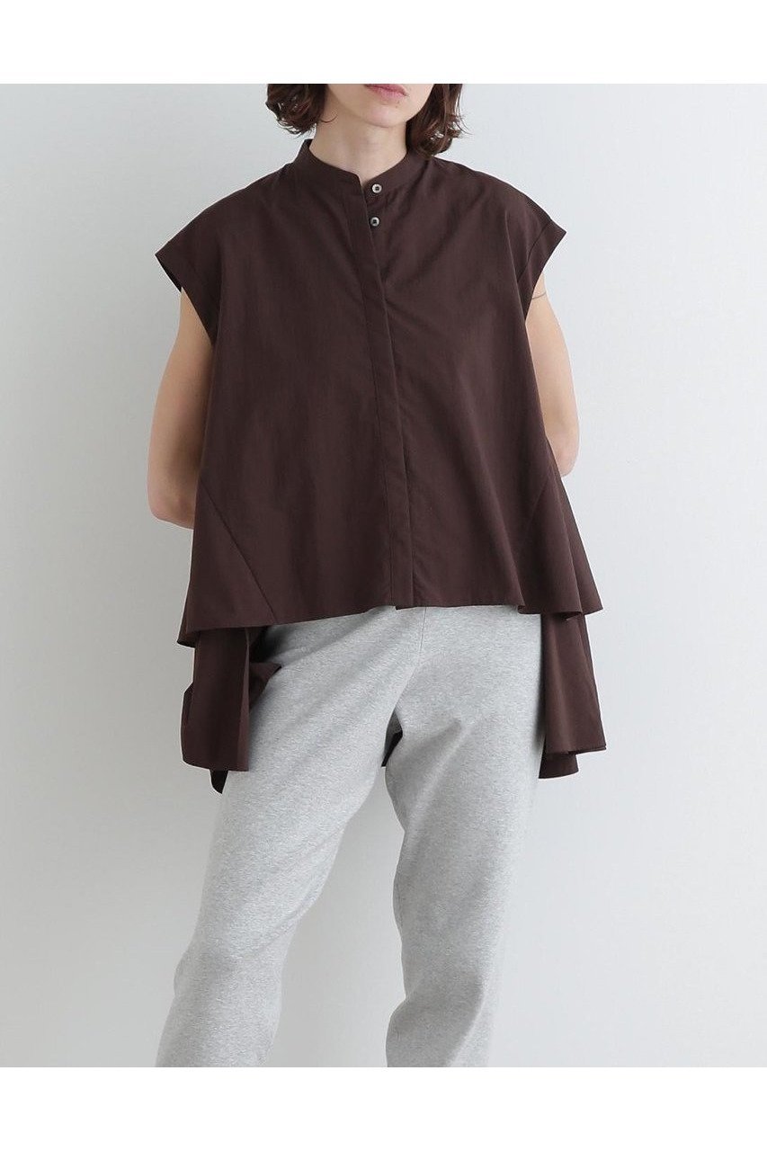 【ル フィル/LE PHIL】のナイロンテックブラウス 人気、トレンドファッション・服の通販 founy(ファニー) 　ファッション　Fashion　レディースファッション　WOMEN　トップス・カットソー　Tops/Tshirt　キャミソール / ノースリーブ　No Sleeves　シャツ/ブラウス　Shirts/Blouses　スタンダード　Standard　タフタ　Taffeta　タンブラー　Tumbler　ノースリーブ　No Sleeve　ハイネック　High Neck　パーティ　Party　フロント　Front　ミックス　Mix　NEW・新作・新着・新入荷　New Arrivals　 other-1|ID: prp329100004551023 ipo3291000000032164484