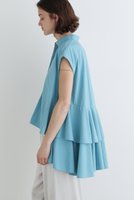 【ル フィル/LE PHIL】のナイロンテックブラウス 人気、トレンドファッション・服の通販 founy(ファニー) ファッション Fashion レディースファッション WOMEN トップス・カットソー Tops/Tshirt キャミソール / ノースリーブ No Sleeves シャツ/ブラウス Shirts/Blouses スタンダード Standard ティアード Tiered ノースリーブ No Sleeve ハイネック High Neck パーティ Party フロント Front ミックス Mix NEW・新作・新着・新入荷 New Arrivals |ID:prp329100004551023