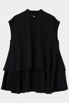 【ル フィル/LE PHIL】のナイロンテックブラウス 人気、トレンドファッション・服の通販 founy(ファニー) ファッション Fashion レディースファッション Fashion for Women トップス・カットソー Cut & Sew Tops シャツ・ブラウス・オフィスカジュアル Elegant Blouses & Button-Ups ショート Short, Short Length スタンダード Standard, Basic スリーブ Sleeve, Long Sleeve / Short Sleeve ティアード Tiered, Tiered Style ハイネック High Neck, Mock Neck パーティ Party, Party Style フロント Front, Front Design ミックス Mix, Mixed Style thumbnail ブラック|ID: prp329100004551023 ipo3291000000036063076