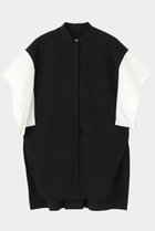 【ル フィル/LE PHIL】のSOLOTEXツイルバイカラーブラウス 人気、トレンドファッション・服の通販 founy(ファニー) ファッション Fashion レディースファッション Fashion for Women トップス・カットソー Cut & Sew Tops シャツ・ブラウス・オフィスカジュアル Elegant Blouses & Button-Ups ショート Short, Short Length シンプル Simple, Minimal スクエア Square, Square Shape スタンダード Standard, Basic スリーブ Sleeve, Long Sleeve / Short Sleeve マニッシュ Mannish, Boyish モダン Modern, Contemporary リラックス Relax, Relaxed Fit thumbnail ブラック|ID: prp329100004551026 ipo3291000000035738984