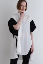 【ル フィル/LE PHIL】のSOLOTEXツイルバイカラーブラウス 人気、トレンドファッション・服の通販 founy(ファニー) ファッション Fashion レディースファッション Fashion for Women トップス・カットソー Cut & Sew Tops シャツ・ブラウス・オフィスカジュアル Elegant Blouses & Button-Ups ショート Short, Short Length シンプル Simple, Minimal スクエア Square, Square Shape スタンダード Standard, Basic スリーブ Sleeve, Long Sleeve / Short Sleeve マニッシュ Mannish, Boyish モダン Modern, Contemporary リラックス Relax, Relaxed Fit thumbnail ホワイト|ID: prp329100004551026 ipo3291000000035738986