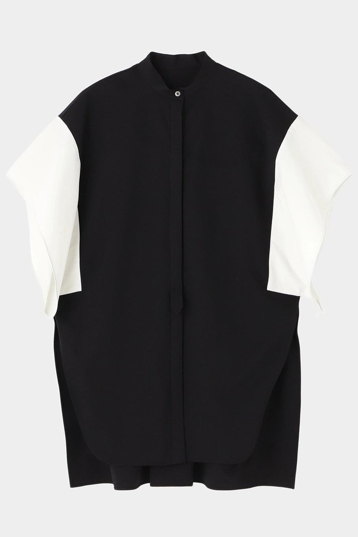 【ル フィル/LE PHIL】のSOLOTEXツイルバイカラーブラウス インテリア・キッズ・メンズ・レディースファッション・服の通販 founy(ファニー) https://founy.com/ ファッション Fashion レディースファッション Fashion for Women トップス・カットソー Cut & Sew Tops シャツ・ブラウス・オフィスカジュアル Elegant Blouses & Button-Ups ショート Short, Short Length シンプル Simple, Minimal スクエア Square, Square Shape スタンダード Standard, Basic スリーブ Sleeve, Long Sleeve / Short Sleeve マニッシュ Mannish, Boyish モダン Modern, Contemporary リラックス Relax, Relaxed Fit |ID: prp329100004551026 ipo3291000000036394940