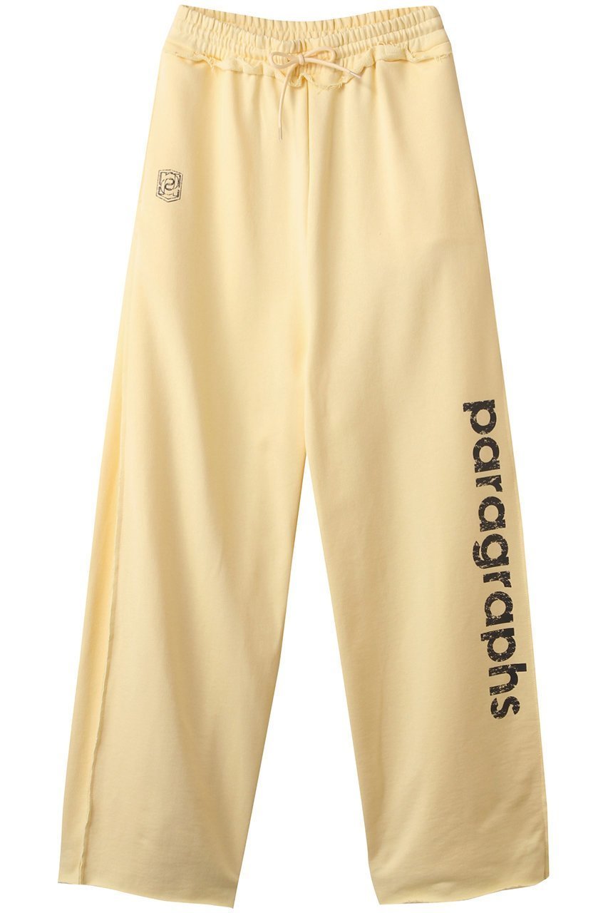 【プランク プロジェクト/PRANK PROJECT】のParagraphsロゴスウェットパンツ / Paragraphs Logo Sweatpants インテリア・キッズ・メンズ・レディースファッション・服の通販 founy(ファニー) 　ファッション　Fashion　レディースファッション　WOMEN　パンツ　Pants　おすすめ　Recommend　レース　Race　今季　This Season　再入荷　Restock/Back In Stock/Re Arrival　L.YEL(ライトイエロー)|ID: prp329100004551037 ipo3291000000032166272