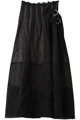 【プランク プロジェクト/PRANK PROJECT】 クリンクルオーガンザスカート / Crinkle Organza Skirt人気、トレンドファッション・服の通販 founy(ファニー) ファッション Fashion レディースファッション WOMEN スカート Skirt ロングスカート Long Skirt おすすめ Recommend オーガンジー Organdy シアー Sheer ダウン Down チュール Tulle ドレス Dress ロマンティック Romantic ロング Long ワッシャー Washer 再入荷 Restock/Back In Stock/Re Arrival |ID:prp329100004551038
