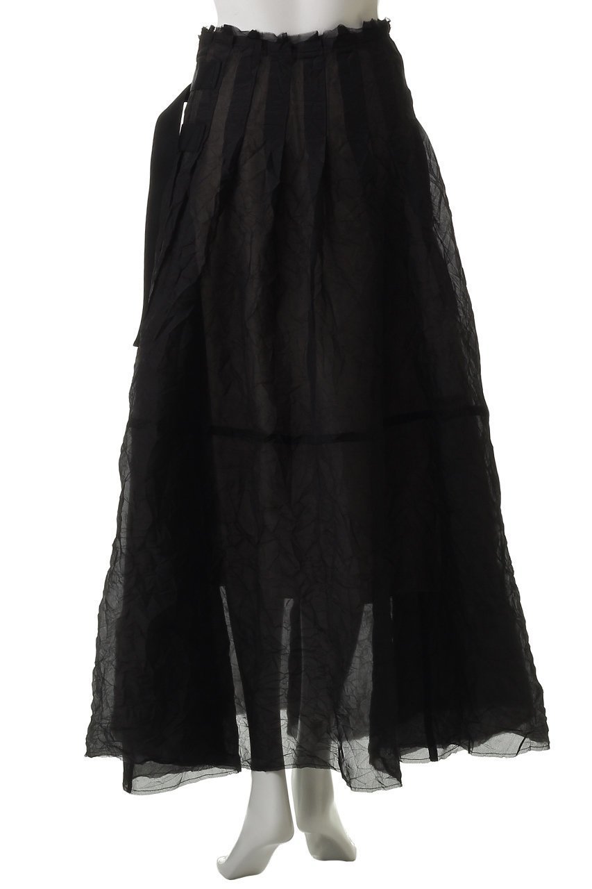 【プランク プロジェクト/PRANK PROJECT】のクリンクルオーガンザスカート / Crinkle Organza Skirt 人気、トレンドファッション・服の通販 founy(ファニー) 　ファッション　Fashion　レディースファッション　WOMEN　スカート　Skirt　ロングスカート　Long Skirt　おすすめ　Recommend　オーガンジー　Organdy　シアー　Sheer　ダウン　Down　チュール　Tulle　ドレス　Dress　ロマンティック　Romantic　ロング　Long　ワッシャー　Washer　再入荷　Restock/Back In Stock/Re Arrival　other-4|ID: prp329100004551038 ipo3291000000032166283