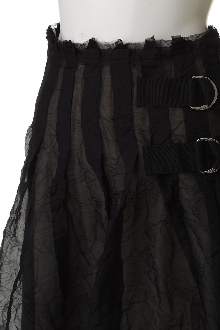 【プランク プロジェクト/PRANK PROJECT】のクリンクルオーガンザスカート / Crinkle Organza Skirt 人気、トレンドファッション・服の通販 founy(ファニー) 　ファッション　Fashion　レディースファッション　WOMEN　スカート　Skirt　ロングスカート　Long Skirt　おすすめ　Recommend　オーガンジー　Organdy　シアー　Sheer　ダウン　Down　チュール　Tulle　ドレス　Dress　ロマンティック　Romantic　ロング　Long　ワッシャー　Washer　再入荷　Restock/Back In Stock/Re Arrival　other-5|ID: prp329100004551038 ipo3291000000032166284