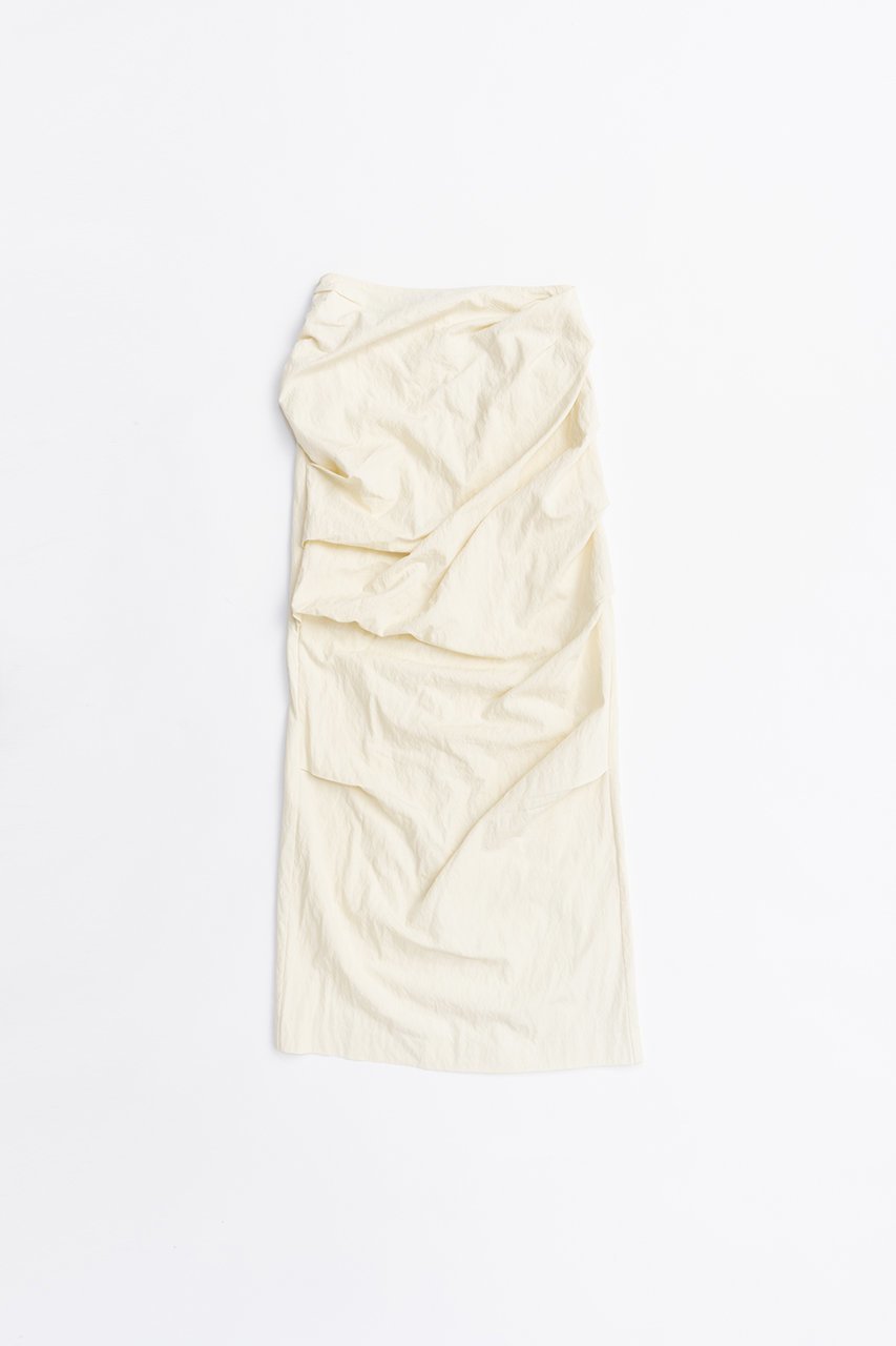 【プランク プロジェクト/PRANK PROJECT】のドレープスカート / Draped Skirt インテリア・キッズ・メンズ・レディースファッション・服の通販 founy(ファニー) 　ファッション　Fashion　レディースファッション　WOMEN　スカート　Skirt　ロングスカート　Long Skirt　カットソー　Cut And Sew　シンプル　Simple　ドレープ　Drape　フォルム　Form　ロング　Long　再入荷　Restock/Back In Stock/Re Arrival　IVR(アイボリー)|ID: prp329100004551040 ipo3291000000032166300