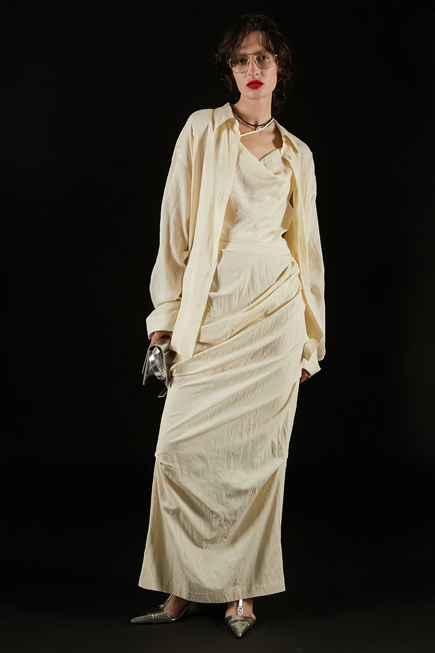 【プランク プロジェクト/PRANK PROJECT】のドレープスカート / Draped Skirt 人気、トレンドファッション・服の通販 founy(ファニー) 　ファッション　Fashion　レディースファッション　WOMEN　スカート　Skirt　ロングスカート　Long Skirt　カットソー　Cut And Sew　シンプル　Simple　ドレープ　Drape　フォルム　Form　ロング　Long　再入荷　Restock/Back In Stock/Re Arrival　other-3|ID: prp329100004551040 ipo3291000000032166302