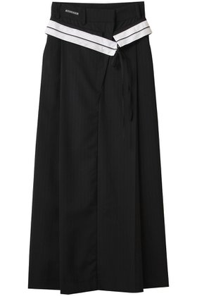 【プランク プロジェクト/PRANK PROJECT】 ディープタックスーチングスカート / Deep Tuck Suiting Skirt人気、トレンドファッション・服の通販 founy(ファニー) ファッション Fashion レディースファッション WOMEN スカート Skirt ロングスカート Long Skirt コンパクト Compact スリット Slit ロング Long 再入荷 Restock/Back In Stock/Re Arrival |ID:prp329100004551041