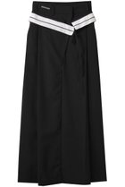【プランク プロジェクト/PRANK PROJECT】のディープタックスーチングスカート / Deep Tuck Suiting Skirt 人気、トレンドファッション・服の通販 founy(ファニー) ファッション Fashion レディースファッション WOMEN スカート Skirt ロングスカート Long Skirt コンパクト Compact スリット Slit ロング Long 再入荷 Restock/Back In Stock/Re Arrival thumbnail BLK(ブラック)|ID: prp329100004551041 ipo3291000000032166309