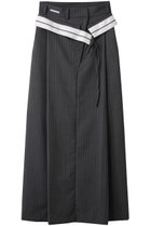 【プランク プロジェクト/PRANK PROJECT】のディープタックスーチングスカート / Deep Tuck Suiting Skirt 人気、トレンドファッション・服の通販 founy(ファニー) ファッション Fashion レディースファッション WOMEN スカート Skirt ロングスカート Long Skirt コンパクト Compact スリット Slit ロング Long 再入荷 Restock/Back In Stock/Re Arrival thumbnail GRY(グレー)|ID: prp329100004551041 ipo3291000000032166310