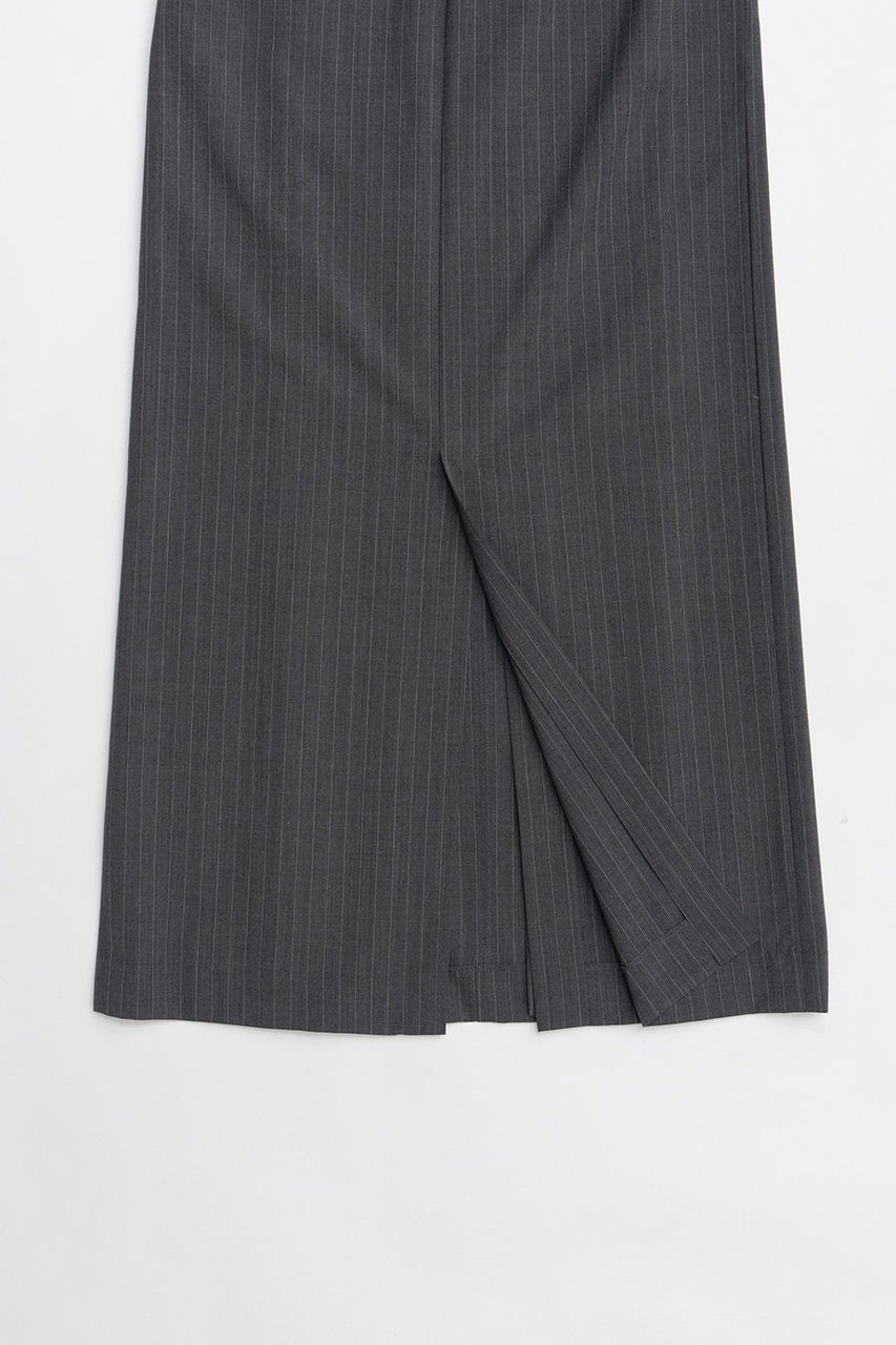 【プランク プロジェクト/PRANK PROJECT】のディープタックスーチングスカート / Deep Tuck Suiting Skirt 人気、トレンドファッション・服の通販 founy(ファニー) 　ファッション　Fashion　レディースファッション　WOMEN　スカート　Skirt　ロングスカート　Long Skirt　コンパクト　Compact　スリット　Slit　ロング　Long　再入荷　Restock/Back In Stock/Re Arrival　other-8|ID: prp329100004551041 ipo3291000000032166317