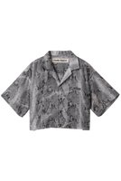 【プランク プロジェクト/PRANK PROJECT】のパイソンプリントシアーシャツ / Python Print Sheer Shirt 人気、トレンドファッション・服の通販 founy(ファニー) ファッション Fashion レディースファッション WOMEN トップス・カットソー Tops/Tshirt シャツ/ブラウス Shirts/Blouses シアー Sheer ショート Short スリーブ Sleeve バランス Balance ボトム Bottom 再入荷 Restock/Back In Stock/Re Arrival 夏 Summer |ID:prp329100004551042