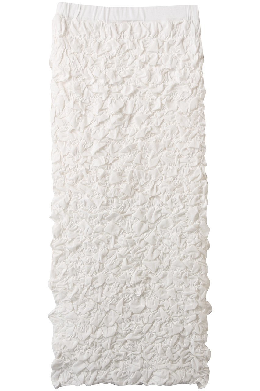 【メゾンスペシャル/MAISON SPECIAL】のShirring Skirt/シャーリングスカート インテリア・キッズ・メンズ・レディースファッション・服の通販 founy(ファニー) 　ファッション　Fashion　レディースファッション　Fashion for Women　スカート　Skirts　ロングスカート　Long Skirts / Maxi & Midi Skirts　シアー　Sheer, See-Through　シャーリング　Shirring, Ruched　セットアップ　Set-Up, Coordinated Outfit　ロング　Long, Long-Length　WHT(ホワイト)|ID: prp329100004551046 ipo3291000000035056705