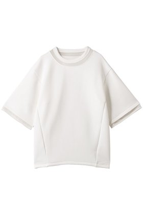 【マノフ/MANOF】のSHEER NECK CUT TOPS/カットソー 人気、トレンドファッション・服の通販 founy(ファニー) ファッション Fashion レディースファッション WOMEN トップス・カットソー Tops/Tshirt シャツ/ブラウス Shirts/Blouses ロング / Tシャツ T-Shirts カットソー Cut and Sewn おすすめ Recommend カットソー Cut And Sew シアー Sheer ショート Short スラックス Slacks スリーブ Sleeve デニム Denim ボックス Box NEW・新作・新着・新入荷 New Arrivals |ID:prp329100004551048