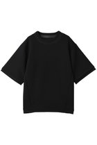 【マノフ/MANOF】のSHEER NECK CUT TOPS/カットソー BLACK|ID: prp329100004551048 ipo3291000000032166375